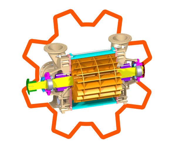 بازسازی وکیوم پمپ پتروشیمی تندگویان